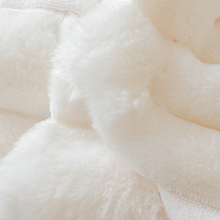 91家纺网 家纺一手货源 找家纺 睡美人 2025韩版兔绒提花牛奶绒床裙床单床笠款四件套 兔绒提花-薰衣紫