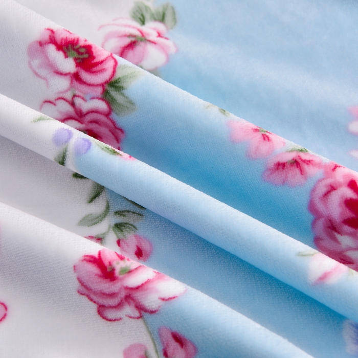 91家纺网 家纺一手货源 找家纺 绒宴 2025新款8.5斤牛奶绒金貂法莱绒床裙款保暖四件套 约定