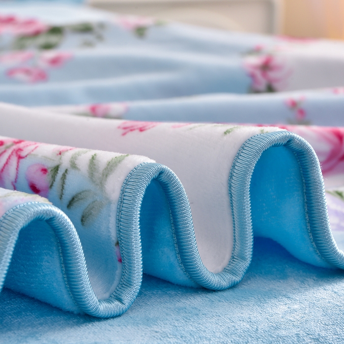 91家纺网 家纺一手货源 找家纺 绒宴 2025新款8.5斤牛奶绒金貂法莱绒床裙款保暖四件套 约定