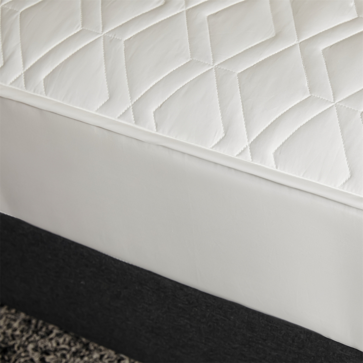 91家纺网 家纺一手货源 找家纺 （总）优眠坊 2025新款60S全棉纯棉纯色床笠系列单床笠单品床笠单件床笠