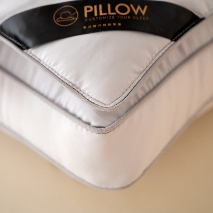 91家纺网 家纺一手货源 找家纺 鼎晟纺 2025新款柔赛丝轻柔二合一羽丝枕家用枕头枕芯 粉色