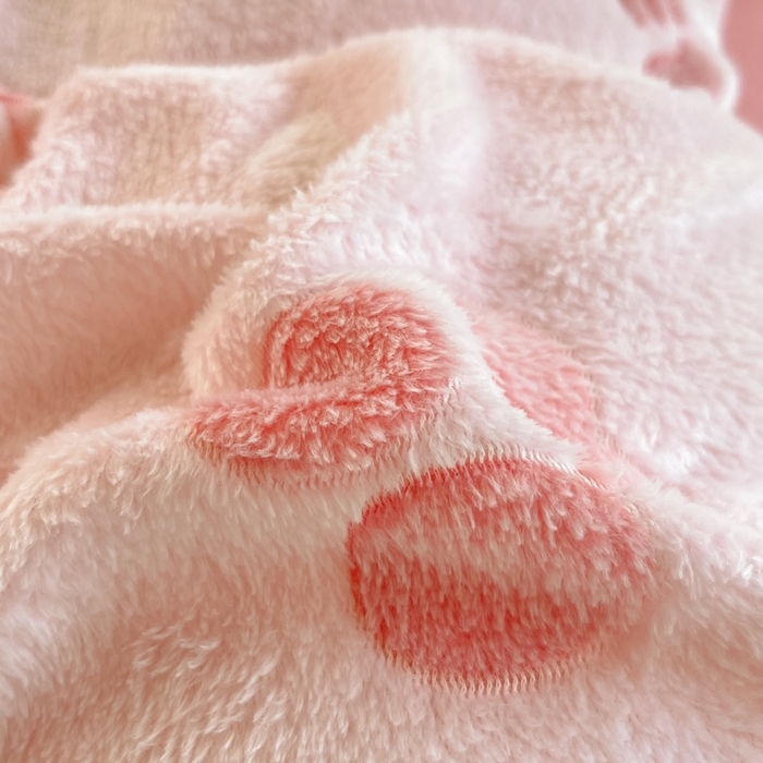 91家纺网 家纺一手货源 找家纺 川悦生活 2025新款立体雪花绒印花四件套学生床系列一场景一 ins樱桃