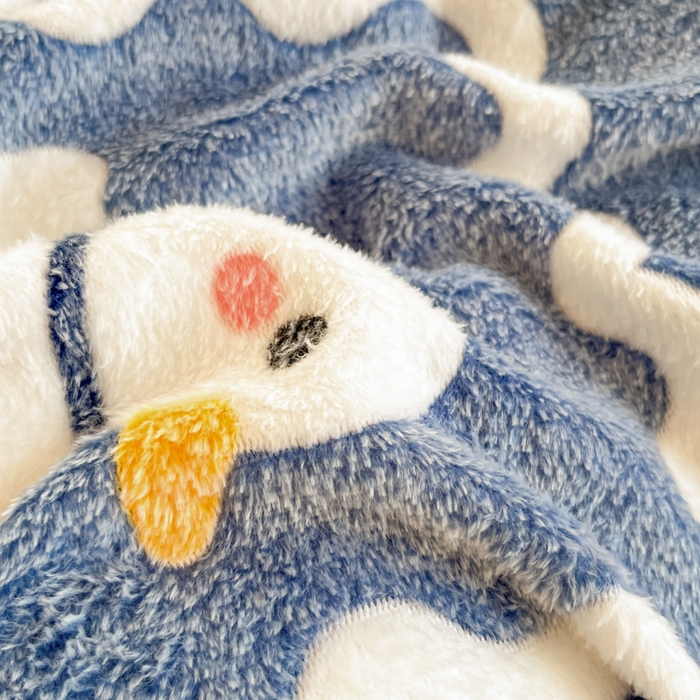 91家纺网 家纺一手货源 找家纺 川悦生活 2025新款立体雪花绒印花四件套学生床系列一场景一 快乐鸭鸭