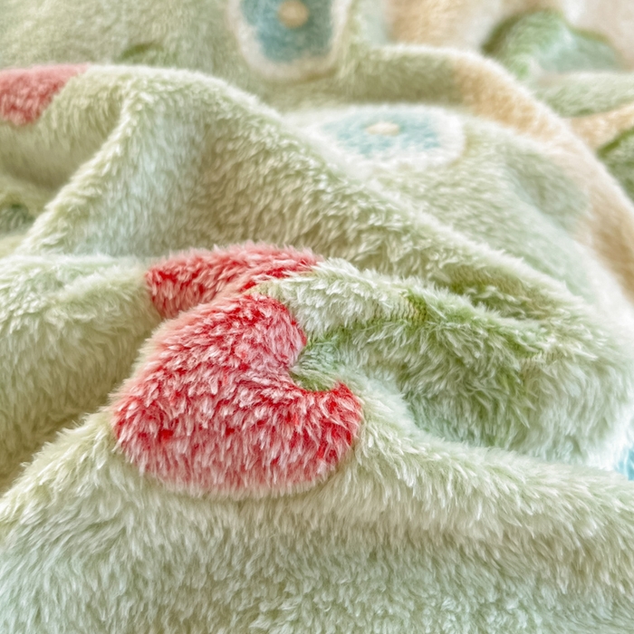 91家纺网 家纺一手货源 找家纺 川悦生活 2025新款立体雪花绒印花四件套学生床系列一场景一 甜系龙龙