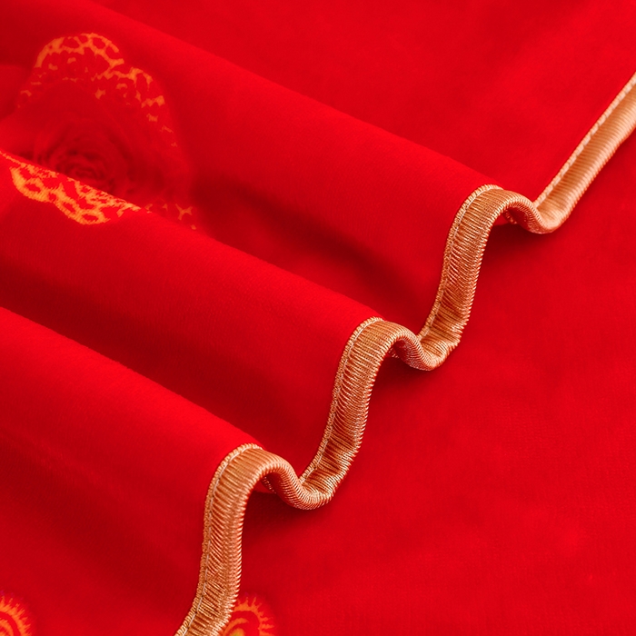 91家纺网 家纺一手货源 找家纺 馨梦缘 2025直播爆款8.5斤牛奶绒四件套加厚保暖床裙金貂绒 喜结良缘