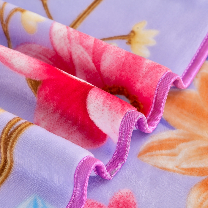 91家纺网 家纺一手货源 找家纺 馨梦缘 2025直播爆款8.5斤牛奶绒四件套加厚保暖床裙金貂绒 陌上花开