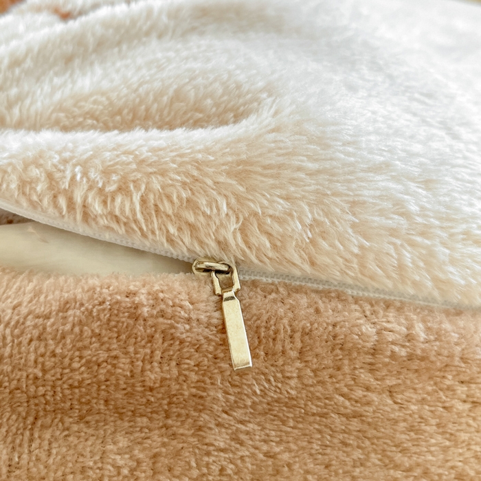 91家纺网 家纺一手货源 找家纺 川悦生活 2025新款立体雪花绒印花四件套学生床系列一场景一 巧克力熊