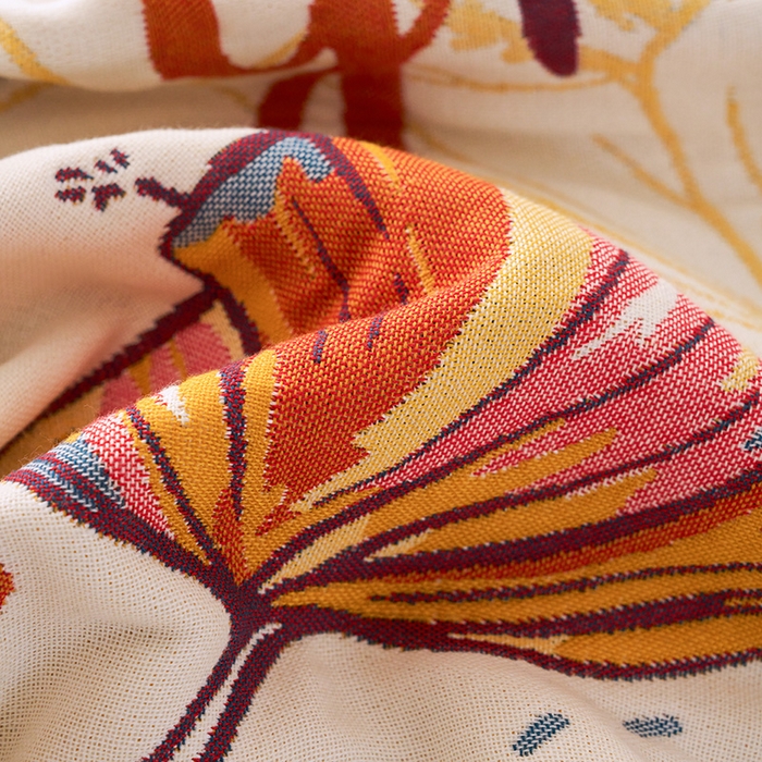 91家纺网 家纺一手货源 找家纺 棠薇家纺 2025新款八层枕巾加厚纱布枕巾花卉系列 虞美人