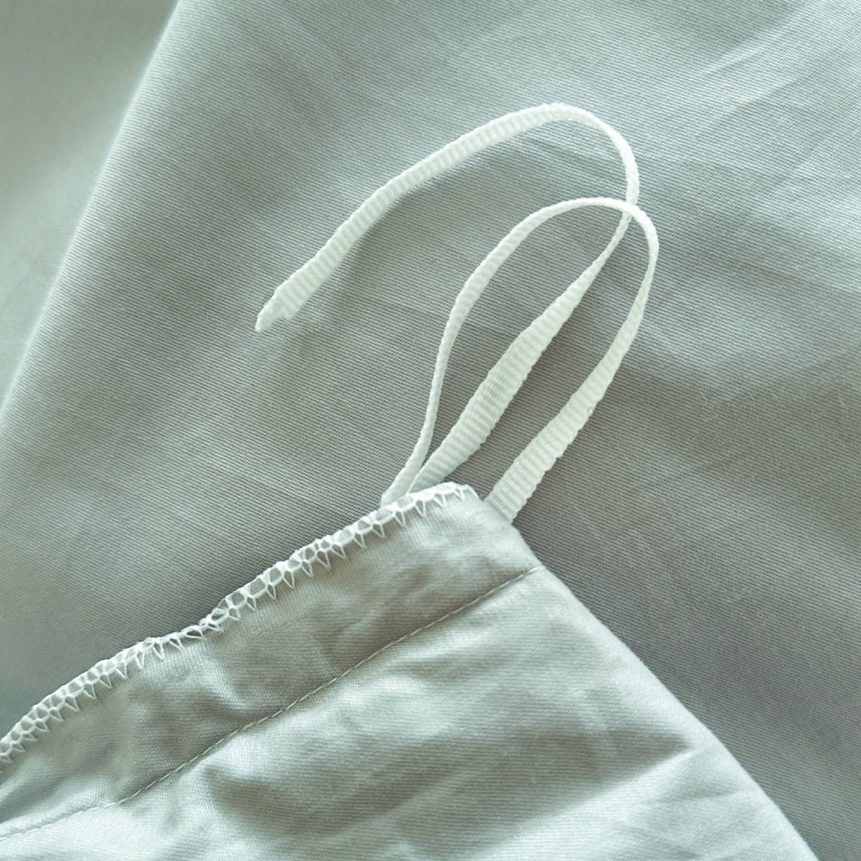 91家纺网 家纺一手货源 找家纺 罗艺轩 2025新款全棉纯棉斜纹工艺床裙四件套 蓝蝴蝶-绿色