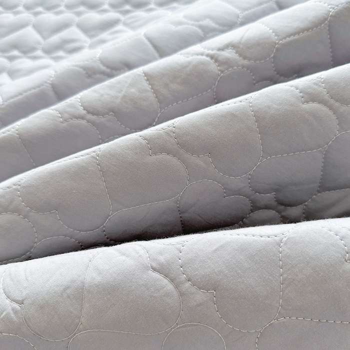 91家纺网 家纺一手货源 找家纺 罗艺轩 2025新款全棉纯棉斜纹花边单床裙床裙单件单品床裙 蓝蝴蝶-灰色