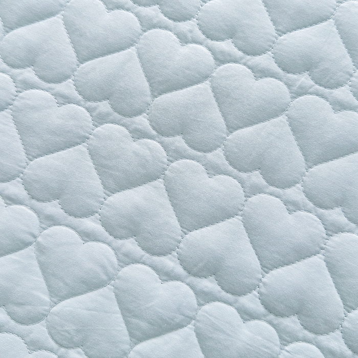 91家纺网 家纺一手货源 找家纺 罗艺轩 2025新款全棉纯棉斜纹花边单床裙床裙单件单品床裙 蓝蝴蝶-蓝色