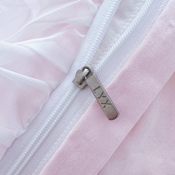 91家纺网 家纺一手货源 找家纺 罗艺轩 2025新款全棉纯棉斜纹花边单床裙床裙单件单品床裙 蓝蝴蝶-紫色