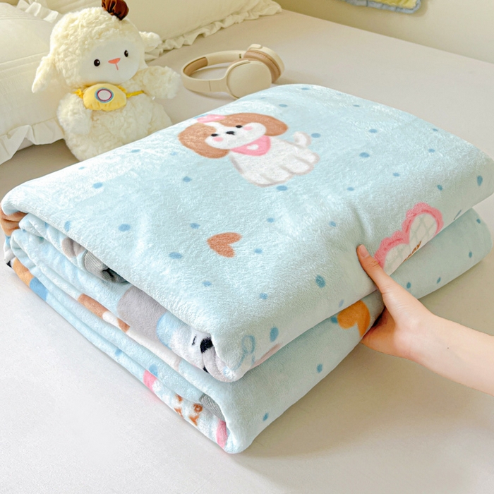 91家纺网 家纺一手货源 找家纺 （总）启发毛毯 2025新款高克重双面牛奶绒盖毯休闲毯毛毯