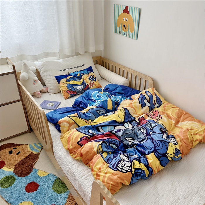 91家纺网 家纺一手货源 找家纺 （总）萌宝家纺 2025新款幼儿园大版豆豆绒三件套婴儿绒六件套