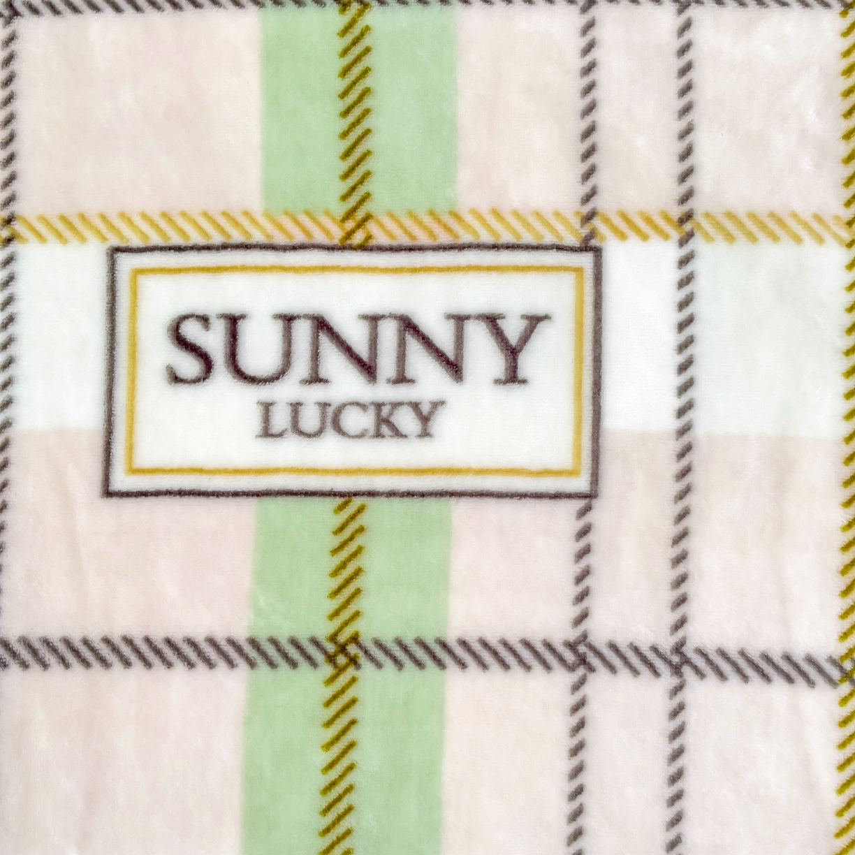 91家纺网 家纺一手货源 找家纺 启发毛毯 2025新款高克重双面牛奶绒盖毯 绿大格