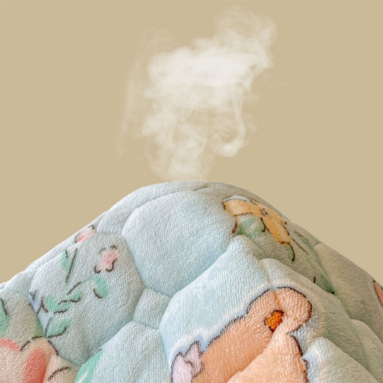 91家纺网 家纺一手货源 找家纺 雯豆家纺 2025新款加厚床垫床褥子牛奶绒床褥床护垫学生宿舍垫子铺底 牛奶绒床褥-多彩生活