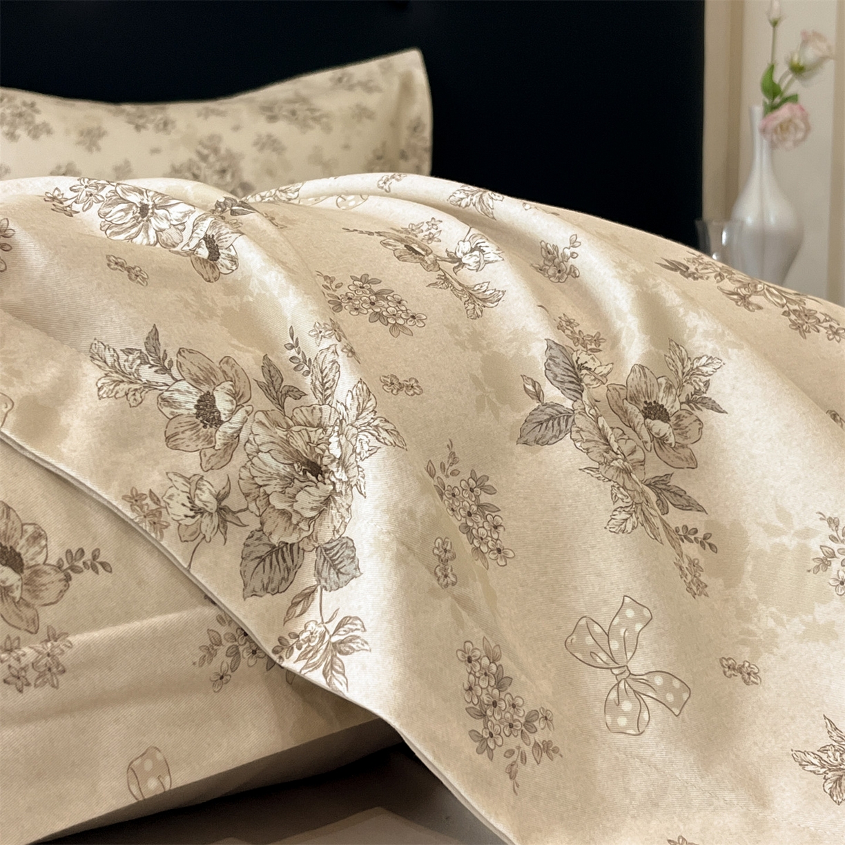 91家纺网 家纺一手货源 找家纺 （总）笙意家纺 2025新款A类全棉纯棉磨毛刺绣印花四件套