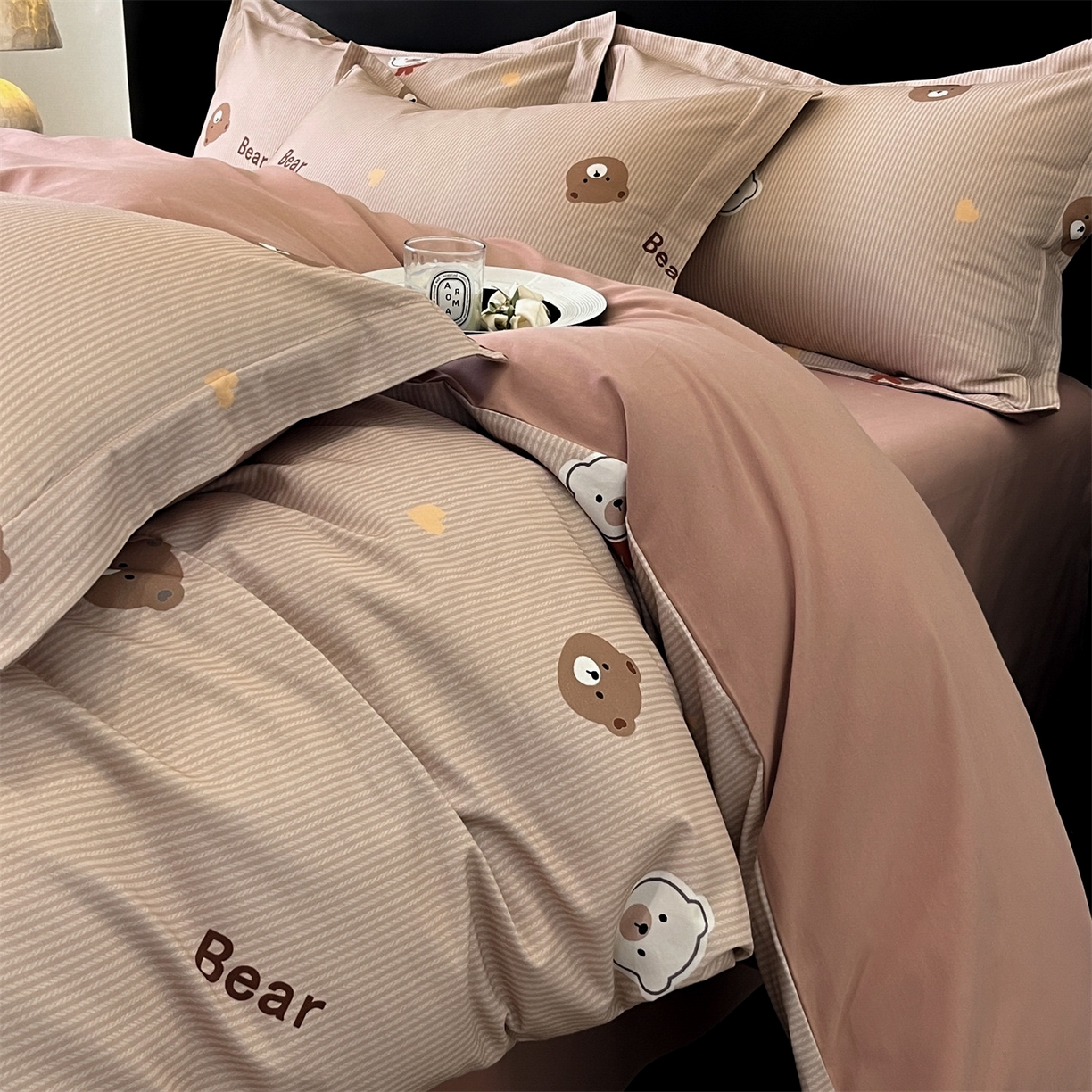 91家纺网 家纺一手货源 找家纺 （总）笙意家纺 2025新款A类全棉纯棉磨毛刺绣印花四件套