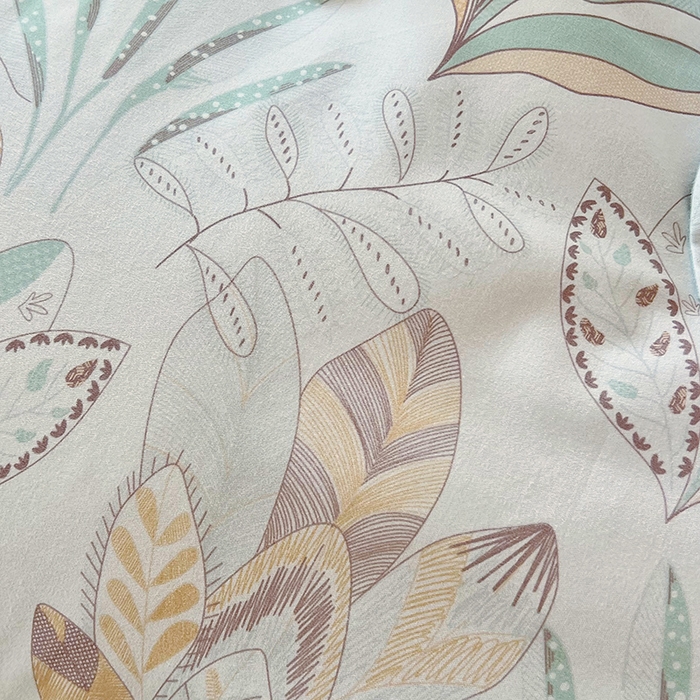 91家纺网 家纺一手货源 找家纺 梧桐树 2025新款全棉100%棉磨毛花卉简约系列四件套 麦吉 绿