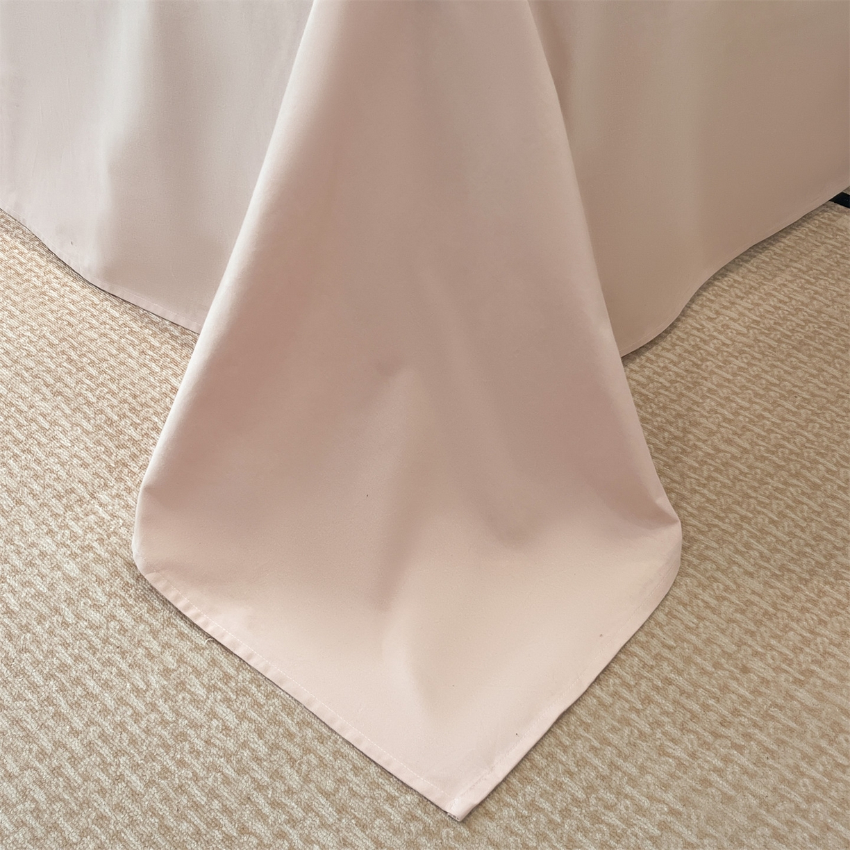 91家纺网 家纺一手货源 找家纺 笙意家纺 2025新款A类全棉纯棉磨毛刺绣印花四件套 米娅