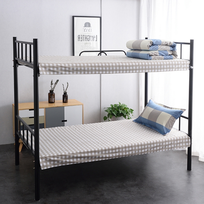 91家纺网 家纺一手货源 找家纺 梦洋家纺 2025新款色布学生款三件套系列--印花款 格莱姆