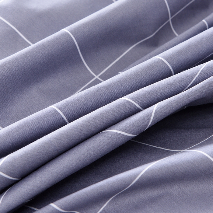 91家纺网 家纺一手货源 找家纺 梦洋家纺 2025新款色布学生款三件套系列--印花款 品格人生