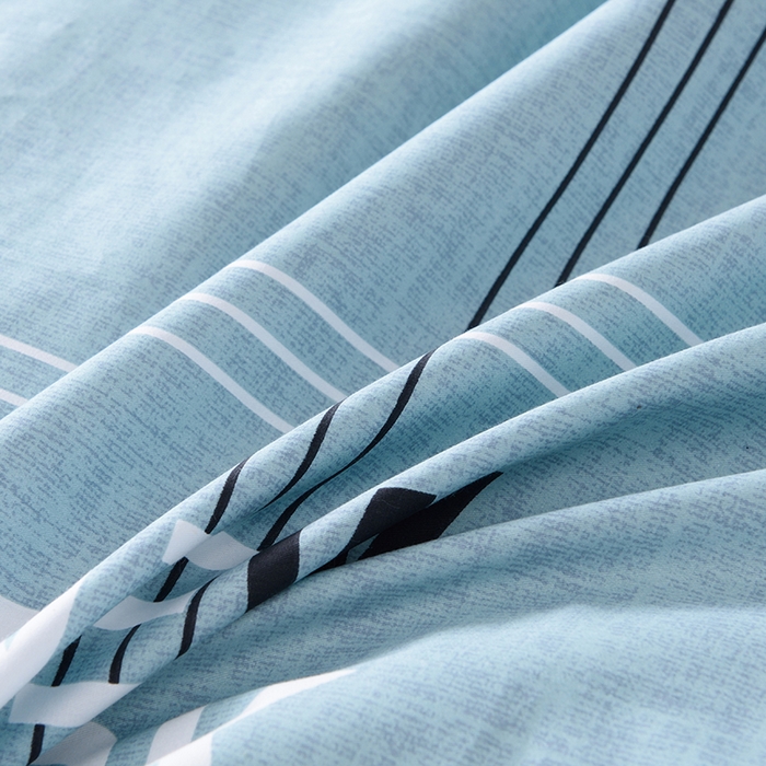 91家纺网 家纺一手货源 找家纺 梦洋家纺 2025新款色布学生款三件套系列--印花款 浪漫时光