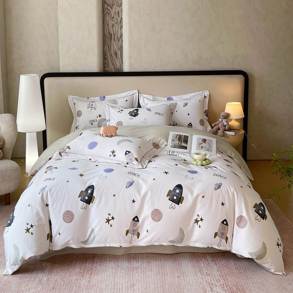 91家纺网 家纺一手货源 找家纺 （总）麦田家纺 2025新款疆大白全棉纯棉加厚生态磨毛四件套