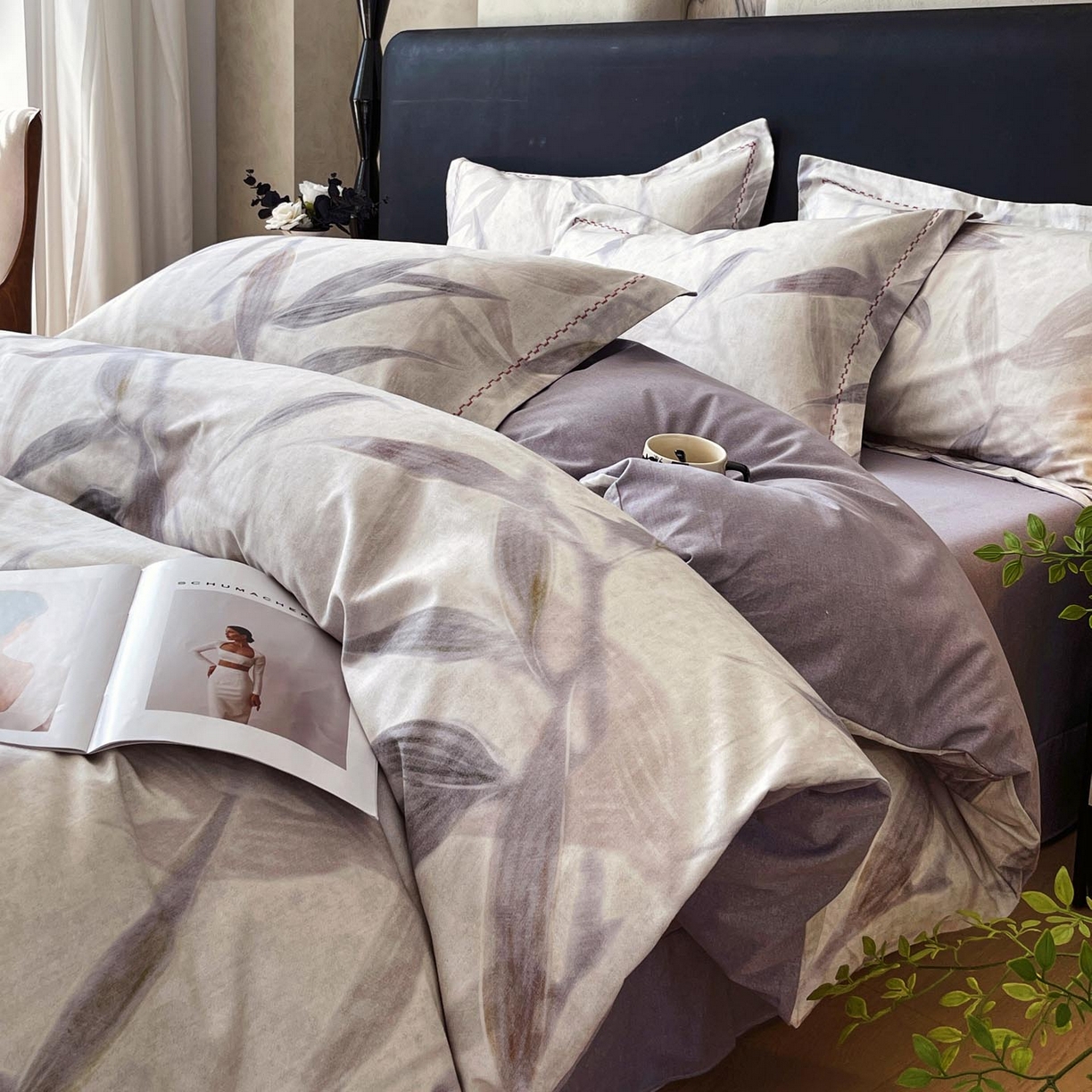 91家纺网 家纺一手货源 找家纺 （总）麦田家纺 2025新款疆大白全棉纯棉加厚生态磨毛四件套