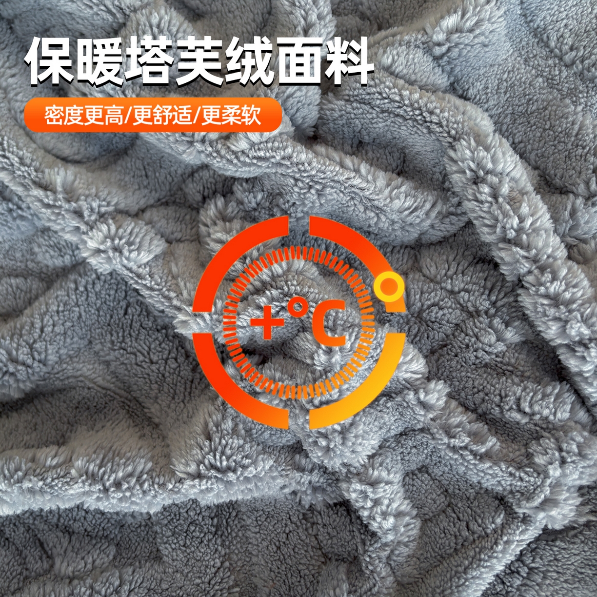 91家纺网 家纺一手货源 找家纺 雯豆家纺 2025秋冬新款塔芙绒毛毯被套两用毯子办公室居家披肩毯盖毯毯子-英伦 英伦-蓝灰