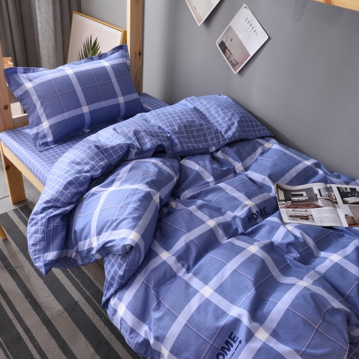 梦洋家纺 2025新款色布学生款三件套系列--印花款 眷恋