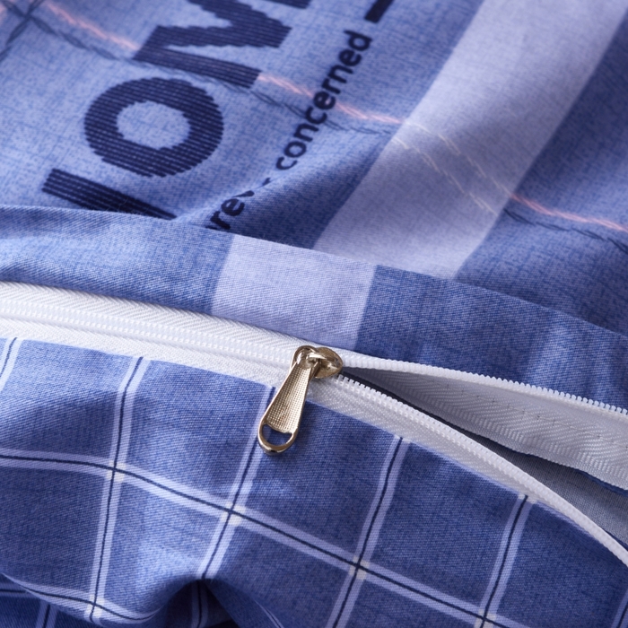 91家纺网 家纺一手货源 找家纺 梦洋家纺 2025新款色布学生款三件套系列--印花款 眷恋