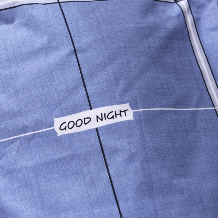 91家纺网 家纺一手货源 找家纺 梦洋家纺 2025新款色布学生款三件套系列--印花款 西雅图