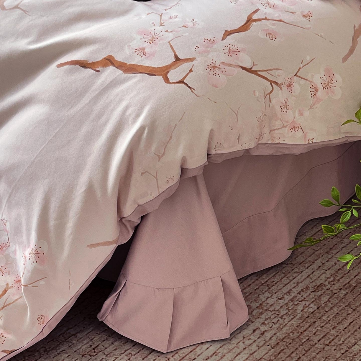 91家纺网 家纺一手货源 找家纺 麦田家纺 2025新款疆大白全棉纯棉加厚生态磨毛四件套 慕沁