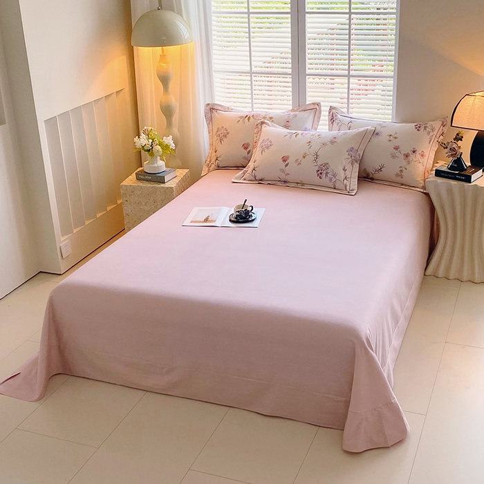 91家纺网 家纺一手货源 找家纺 威布斯家居 2025新款新疆棉全棉纯棉生态加厚磨毛四件套 初茅-米