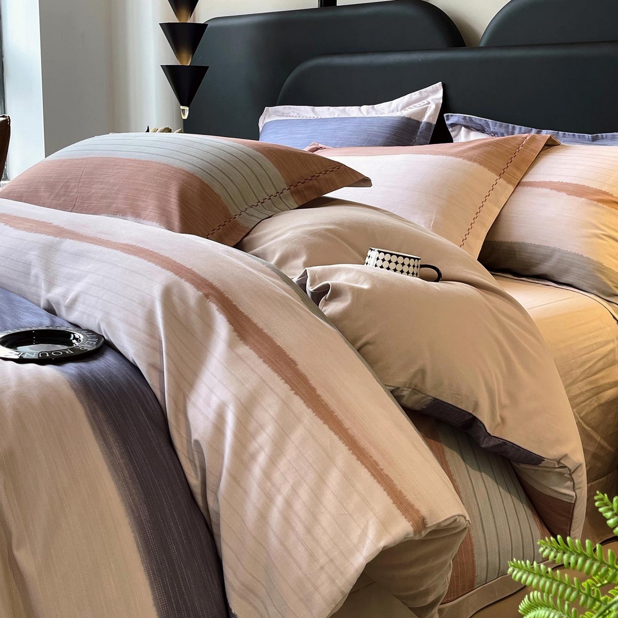 91家纺网 家纺一手货源 找家纺 麦田家纺 2025新款疆大白全棉纯棉加厚生态磨毛四件套 山川