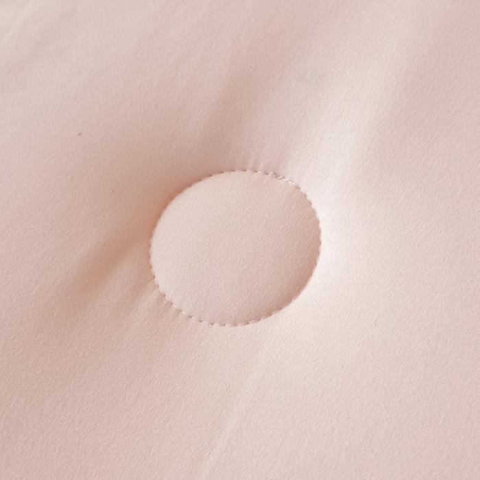 91家纺网 家纺一手货源 找家纺 蓝雀翎 2025新款刺绣羊绒蛋白锁温被被子被芯 黛粉