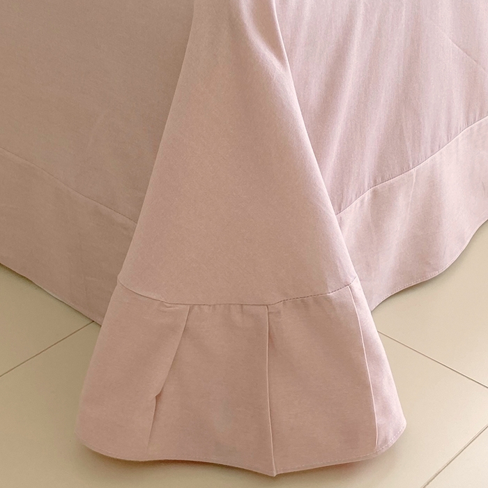 91家纺网 家纺一手货源 找家纺 威布斯家居 2025新款新疆棉全棉纯棉生态加厚磨毛四件套 锦织-桔