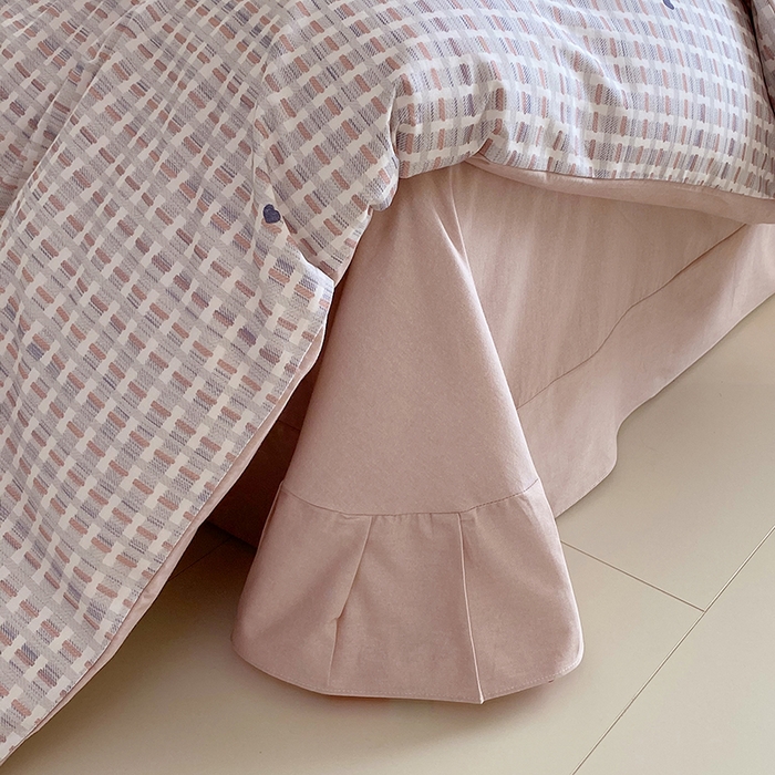 91家纺网 家纺一手货源 找家纺 威布斯家居 2025新款新疆棉全棉纯棉生态加厚磨毛四件套 锦织-桔