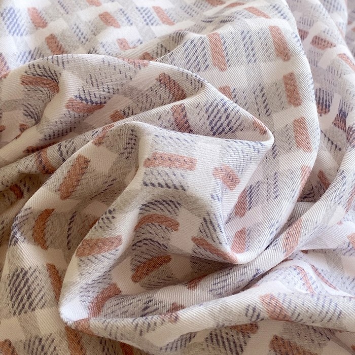 91家纺网 家纺一手货源 找家纺 威布斯家居 2025新款新疆棉全棉纯棉生态加厚磨毛四件套 锦织-桔