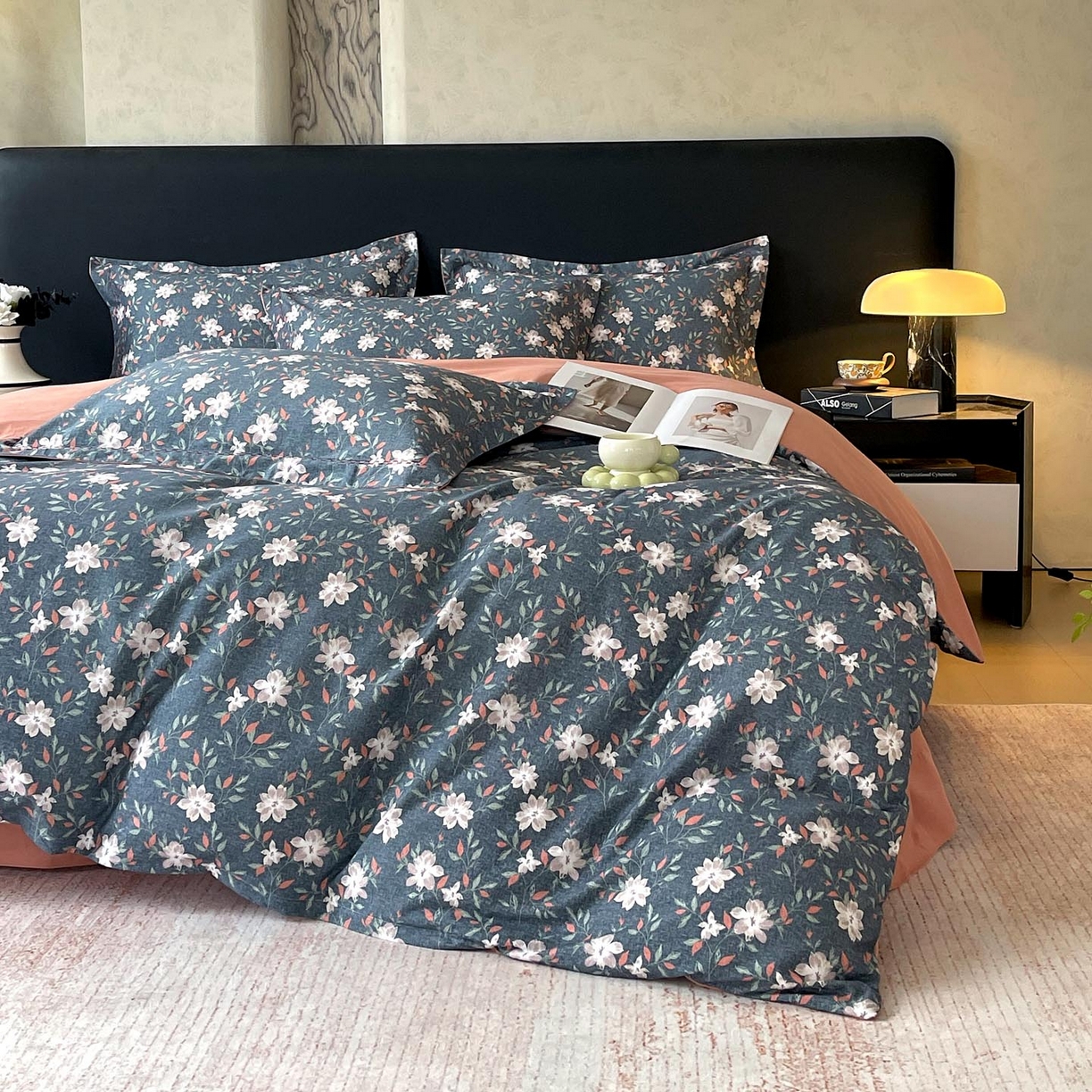 91家纺网 家纺一手货源 找家纺 麦田家纺 2025新款疆大白全棉纯棉加厚生态磨毛四件套 香草集