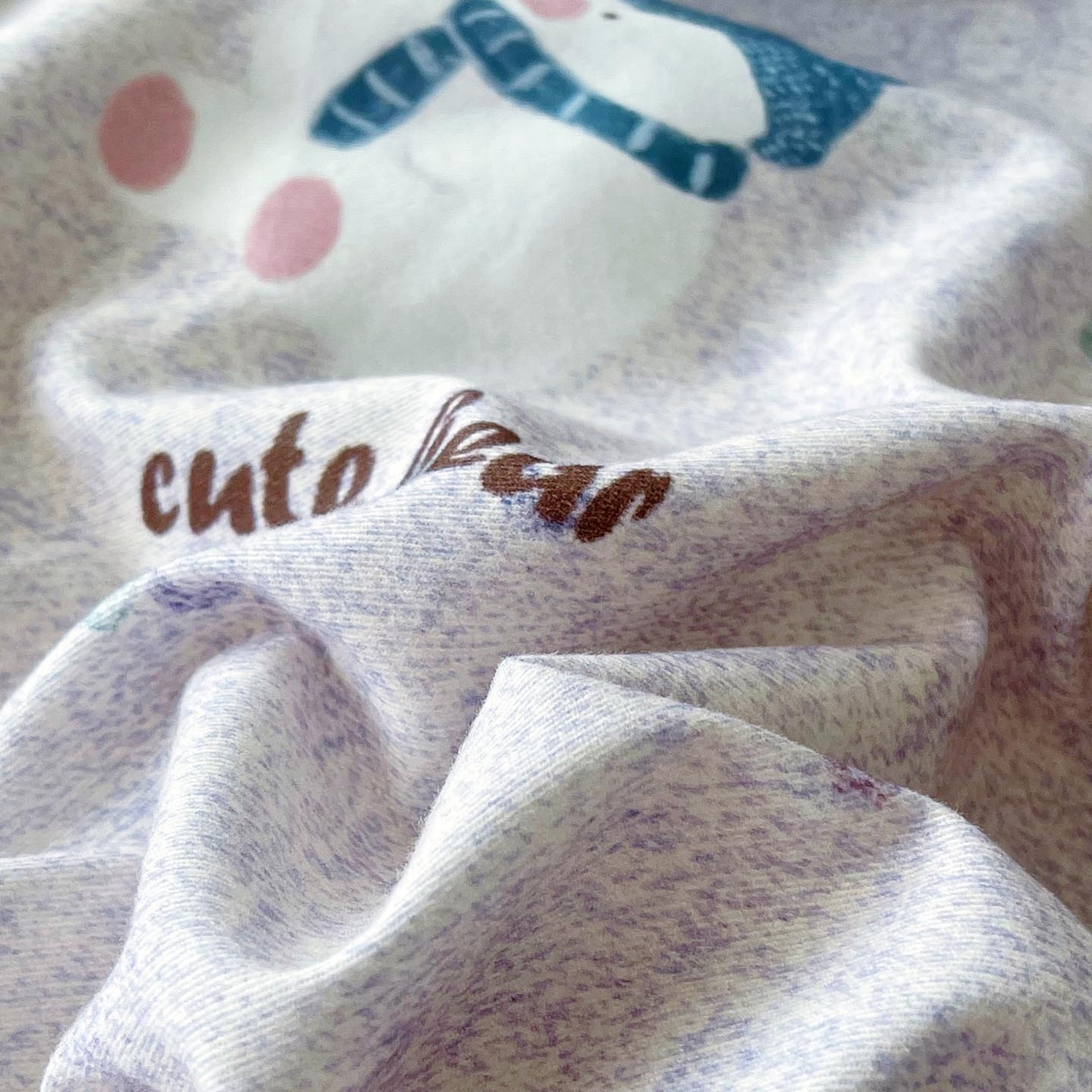 91家纺网 家纺一手货源 找家纺 麦田家纺 2025新款疆大白全棉纯棉加厚生态磨毛四件套 幸福熊