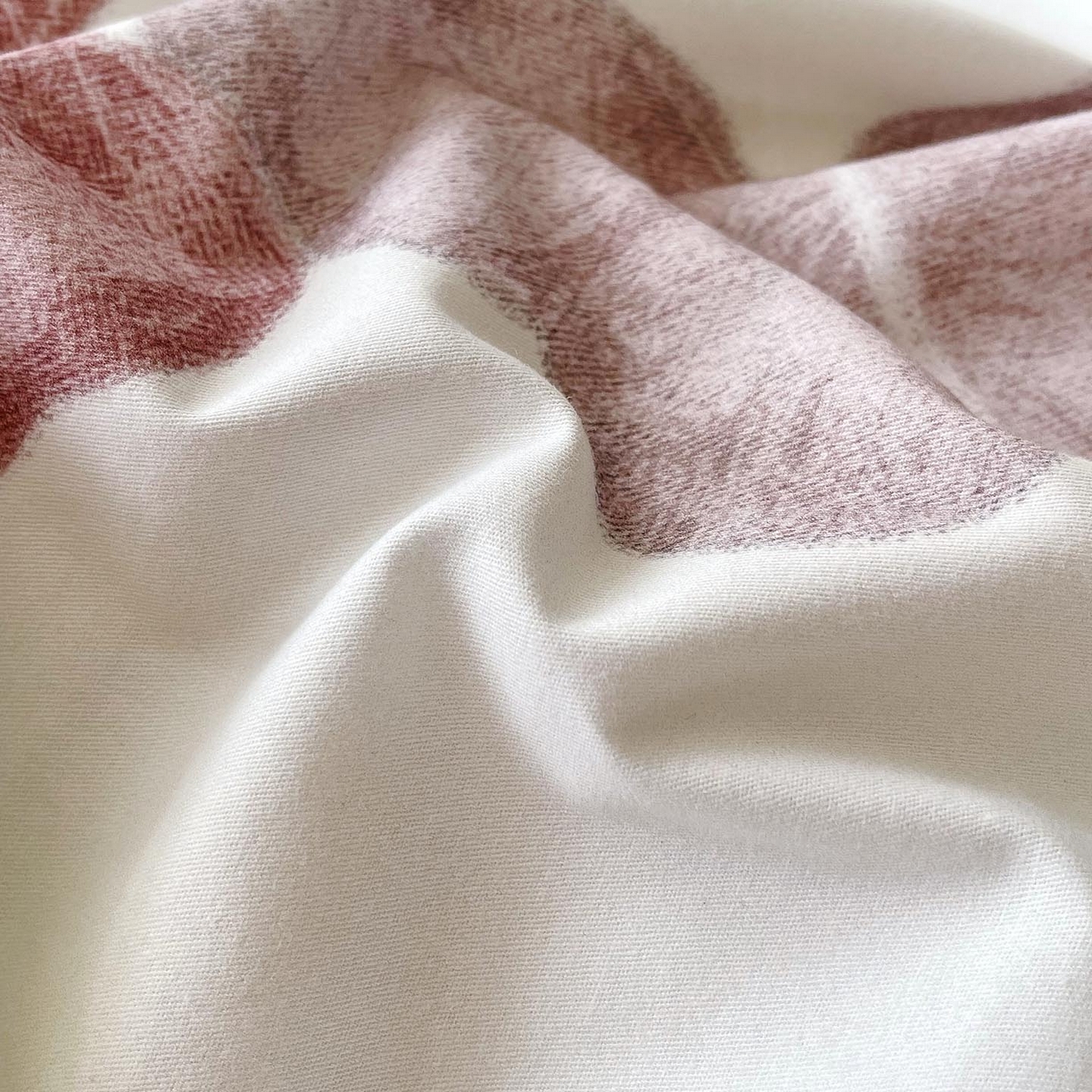 91家纺网 家纺一手货源 找家纺 麦田家纺 2025新款疆大白全棉纯棉加厚生态磨毛四件套 伊伴-豆沙