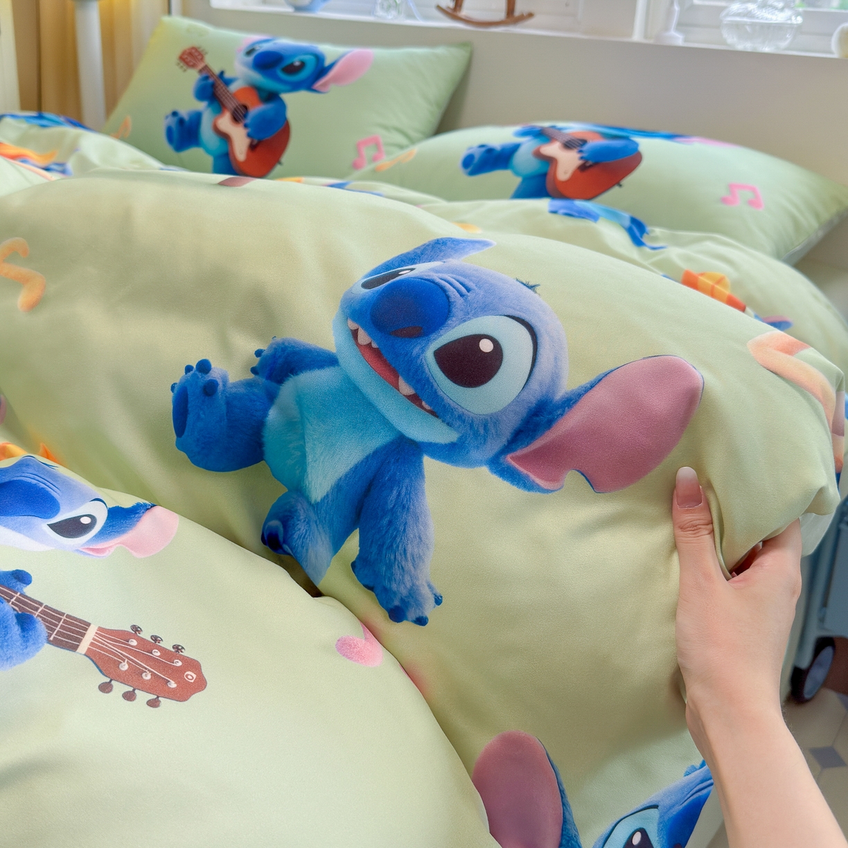 91家纺网 家纺一手货源 找家纺 （总）优卡迪家纺馆 2025新款110克5D数码印花四件套