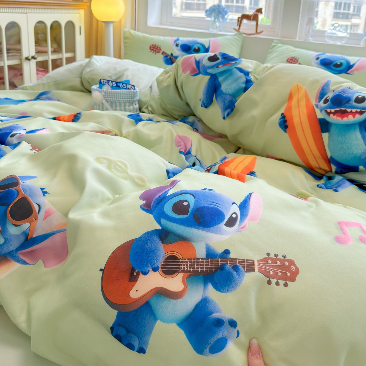 91家纺网 家纺一手货源 找家纺 （总）优卡迪家纺馆 2025新款110克5D数码印花四件套