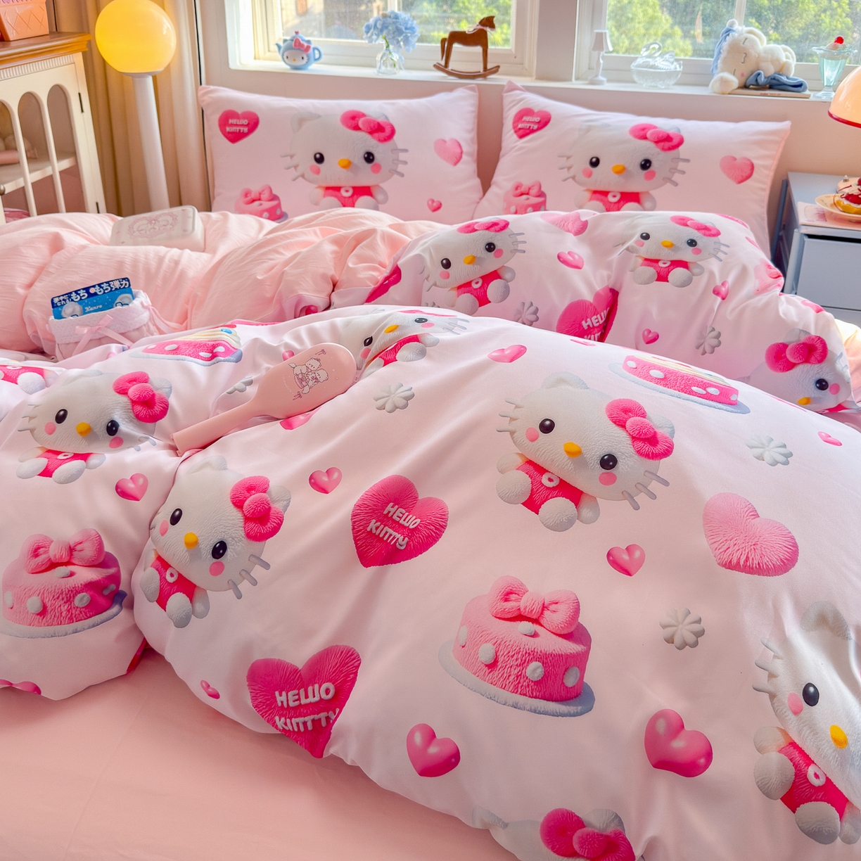 91家纺网 家纺一手货源 找家纺 （总）优卡迪家纺馆 2025新款110克5D数码印花四件套