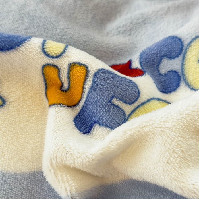 91家纺网 家纺一手货源 找家纺 丝羽坊 2025新款200克加厚小清新牛奶绒床单款 床笠款四件套 被套 太空漫步