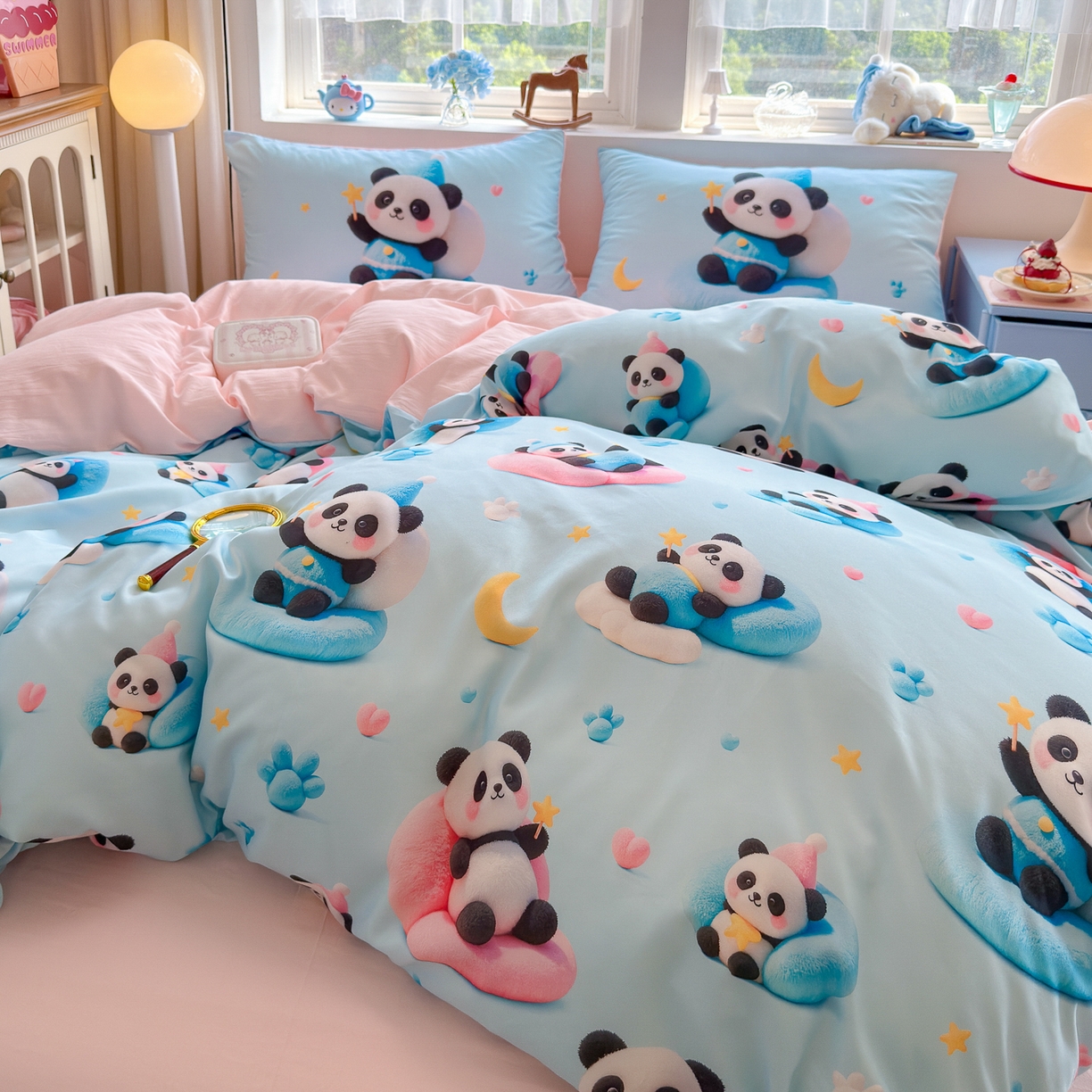 91家纺网 家纺一手货源 找家纺 （总）优卡迪家纺馆 2025新款110克5D数码印花四件套