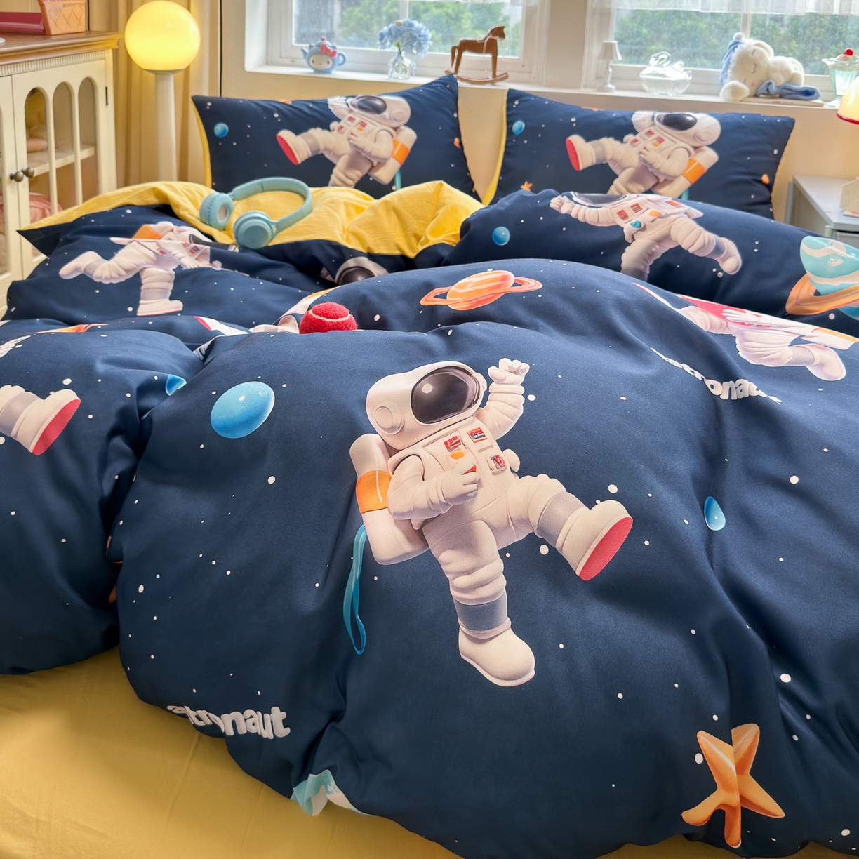 91家纺网 家纺一手货源 找家纺 （总）优卡迪家纺馆 2025新款110克5D数码印花四件套