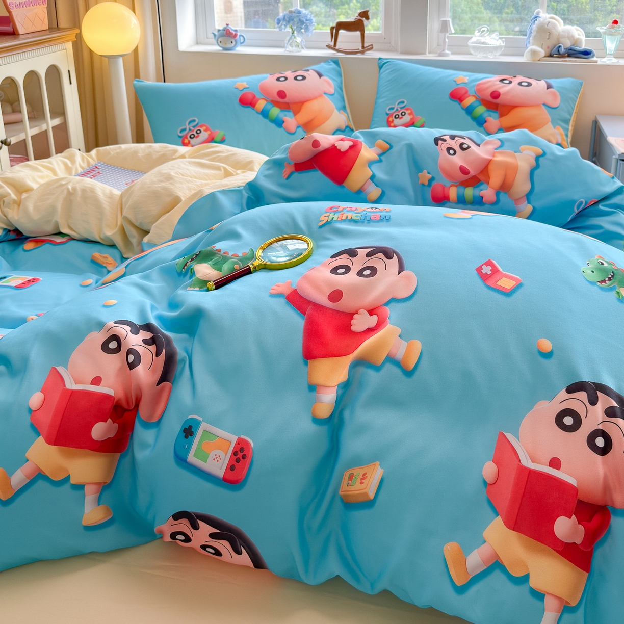 91家纺网 家纺一手货源 找家纺 （总）优卡迪家纺馆 2025新款110克5D数码印花四件套